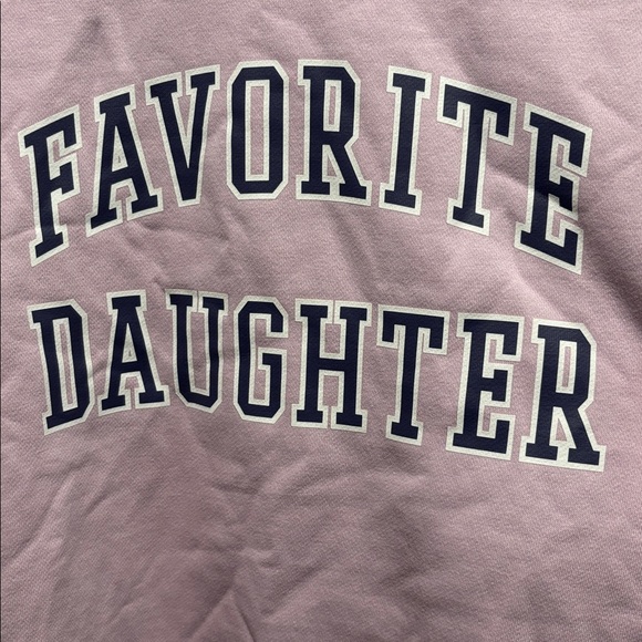 FAVORITE DAUGHTER varsity logo crewneck sweatshirt - Picture 4 of 5
